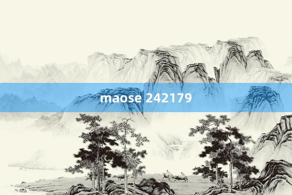 maose 242179